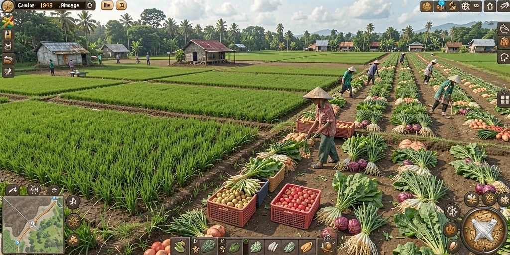 Sistem level yang dirancang secara kreatif.
