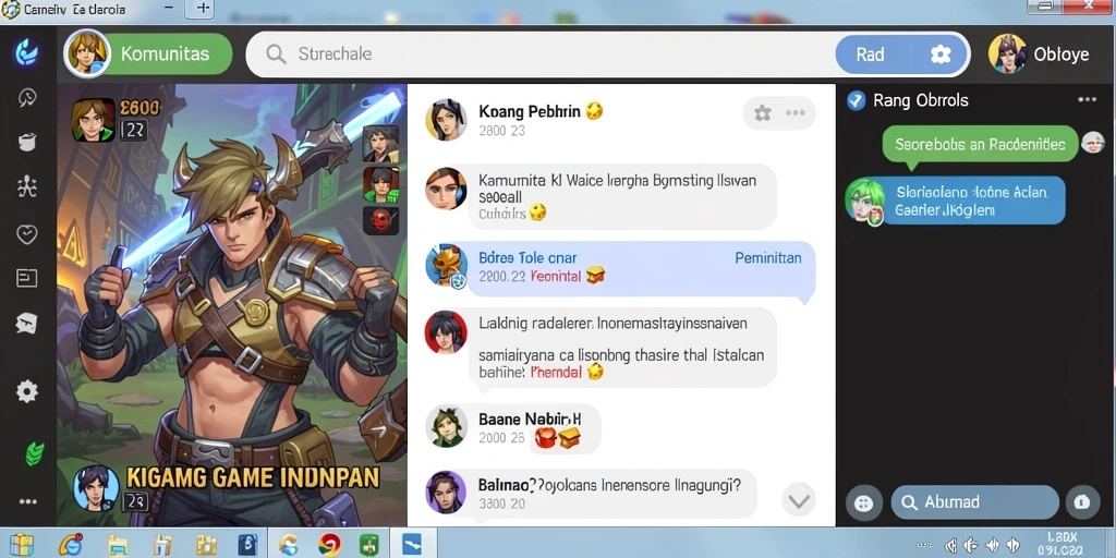 Tangkapan layar memperlihatkan fitur multiplayer yang menyenangkan.