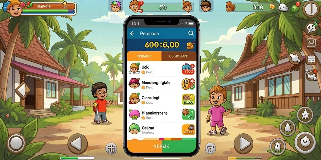 Mode permainan yang beragam dan menyenangkan.