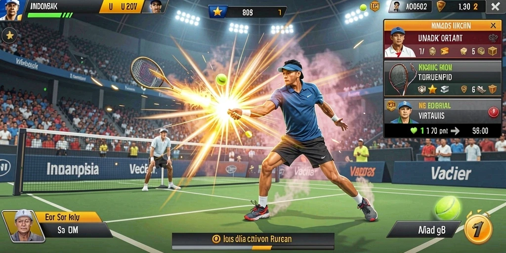 Momen seru saat berkompetisi di mode multiplayer.